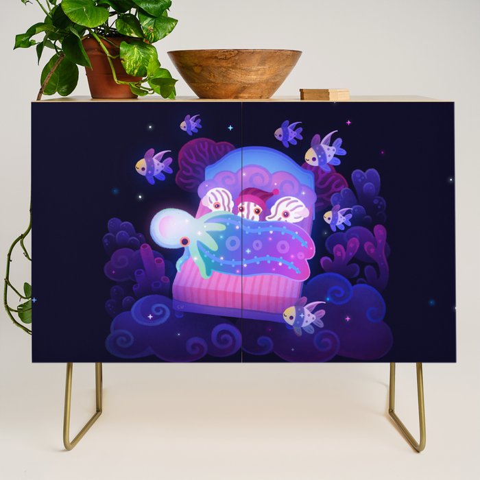 Blanket octopus Credenza Gallery Image 1