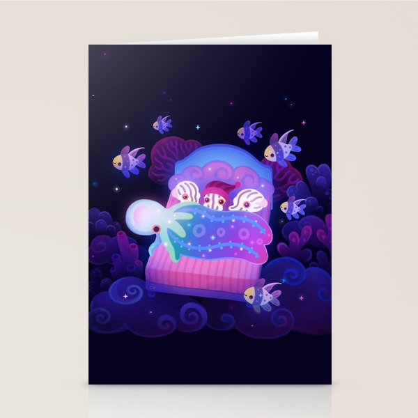 Blanket octopus Stationery Card Gallery Image 1