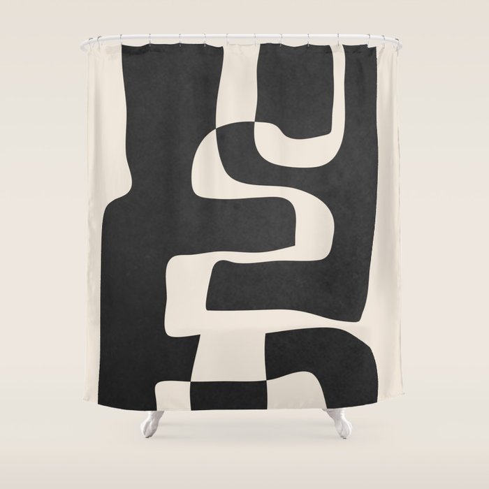 Abstract Art 55 Shower Curtain Gallery Image 1