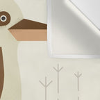 Laughing Kookaburra, Bird of Australia Wall Tapestry Gallery Image 3