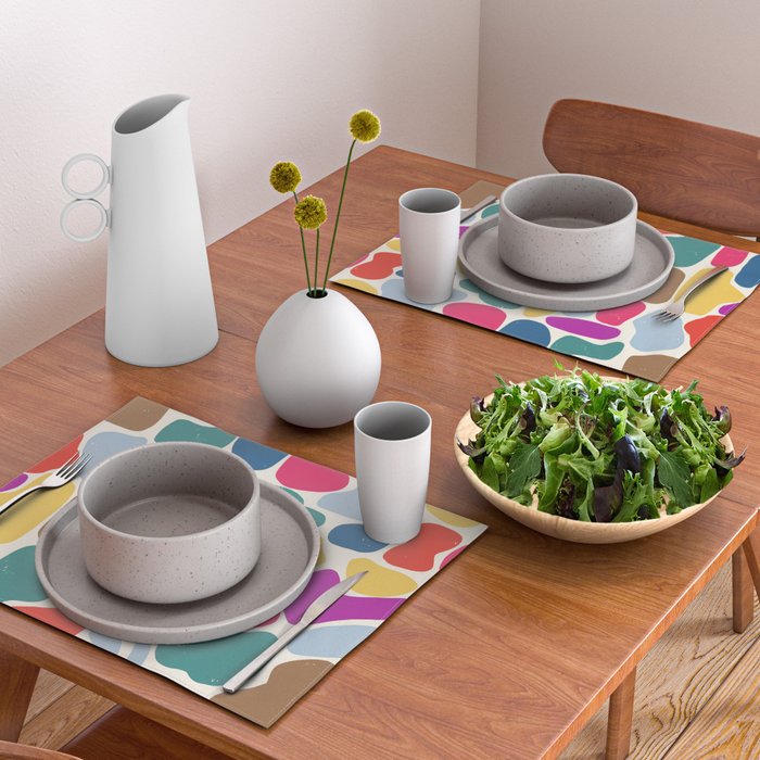 Bright stones Placemat Gallery Image 2