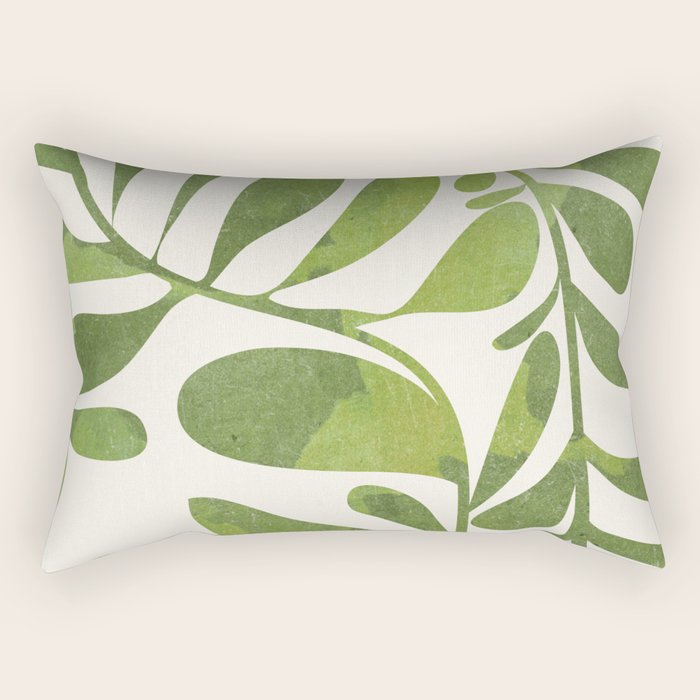 Abstract Plant 3/3 Rectangular Pillow Gallery Image 2