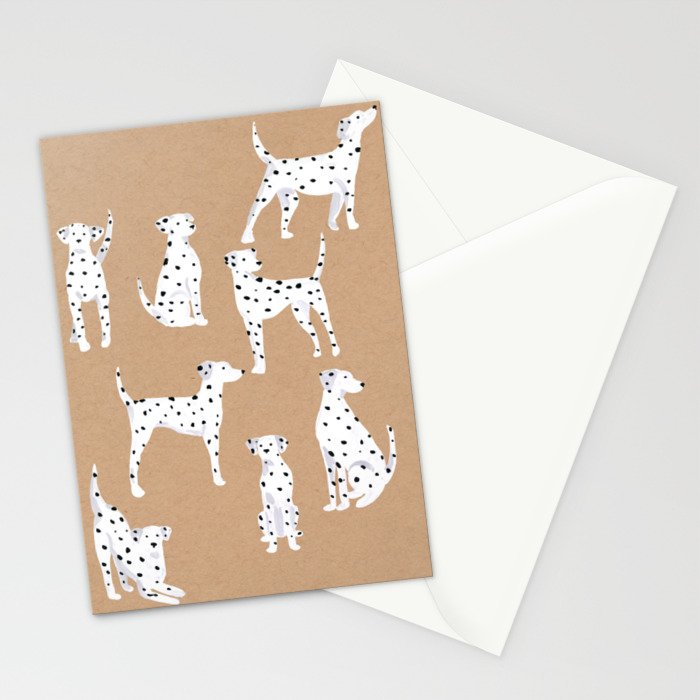 Dalmatians Stationery Card Gallery Image 2