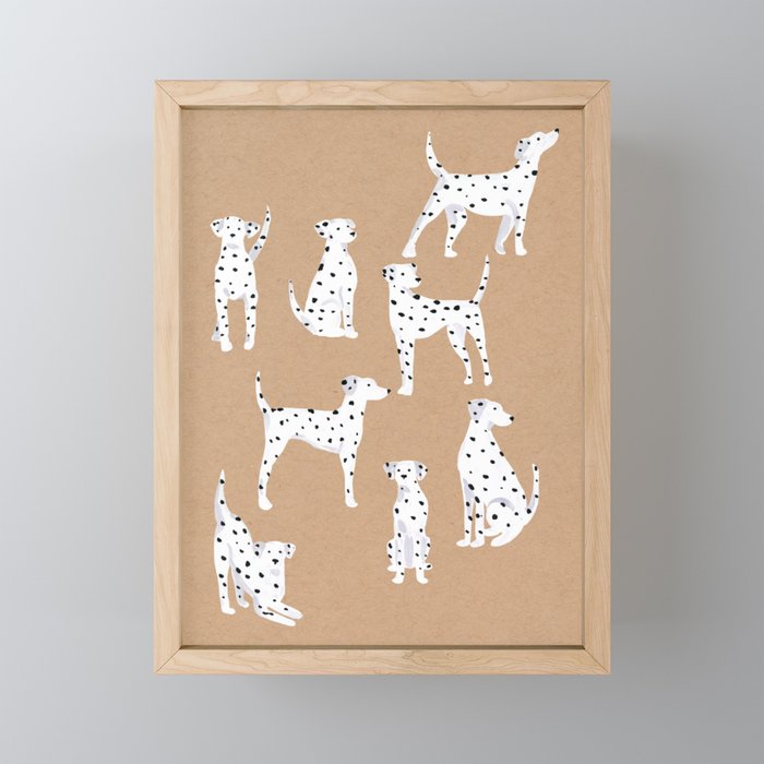 Dalmatians Mini Art Print Gallery Image 1