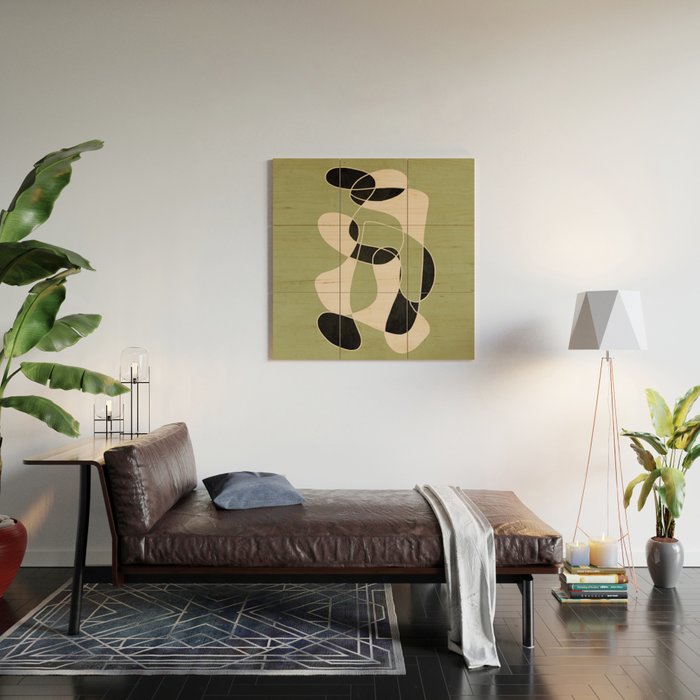 Modern Abstract Minimal Art 20 Wood Wall Art Gallery Image 2