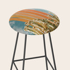 Cactus and Rainbow #2 Stool Gallery Image 2