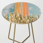 Cactus and Rainbow #2 Side Table Gallery Image 2