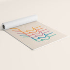 Boca Silhouettes Yoga Mat Gallery Image 2