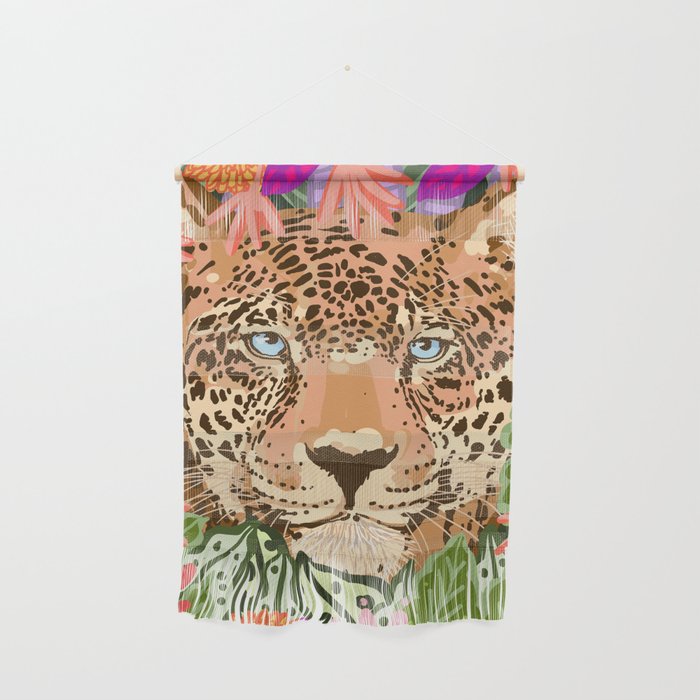 Peek A Boo Leopard Wall Hanging Gallery Image 1