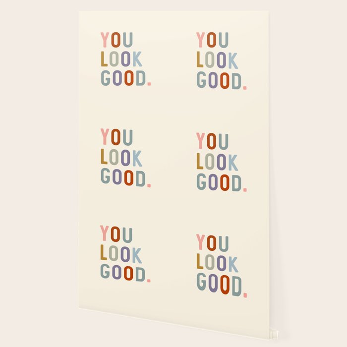 You Look Good, Bathroom Quotes Wallpaper Gallery Image 2