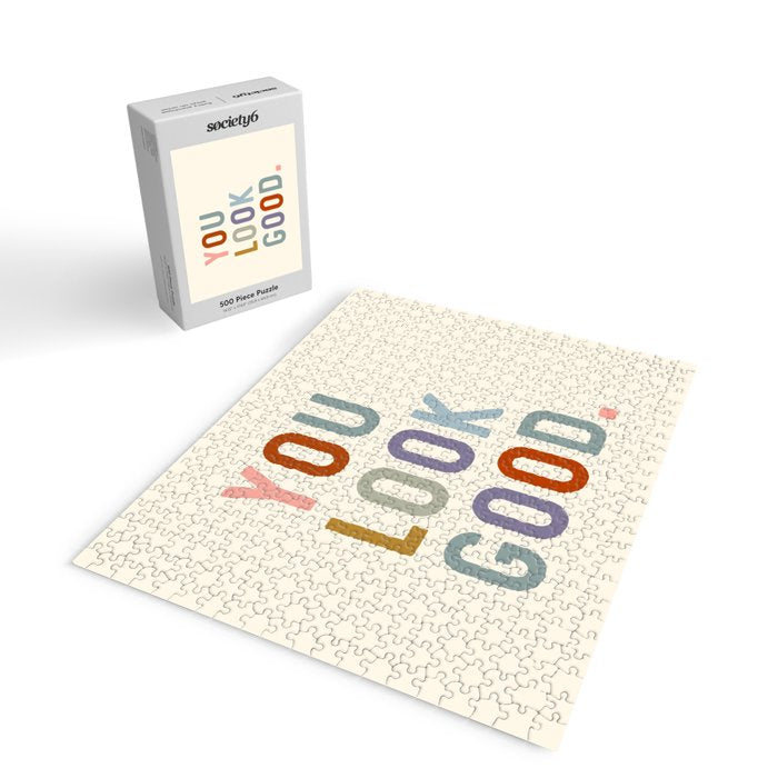 You Look Good, Bathroom Quotes Jigsaw Puzzle Gallery Image 2