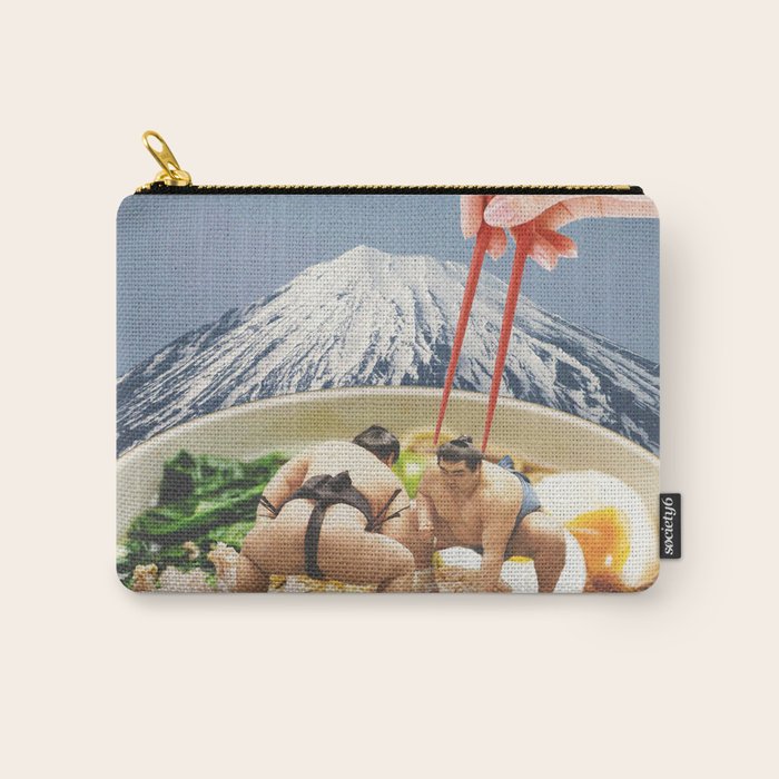 Fuji, Sumo, Ramen // Japan Love Carry All Pouch Gallery Image 1