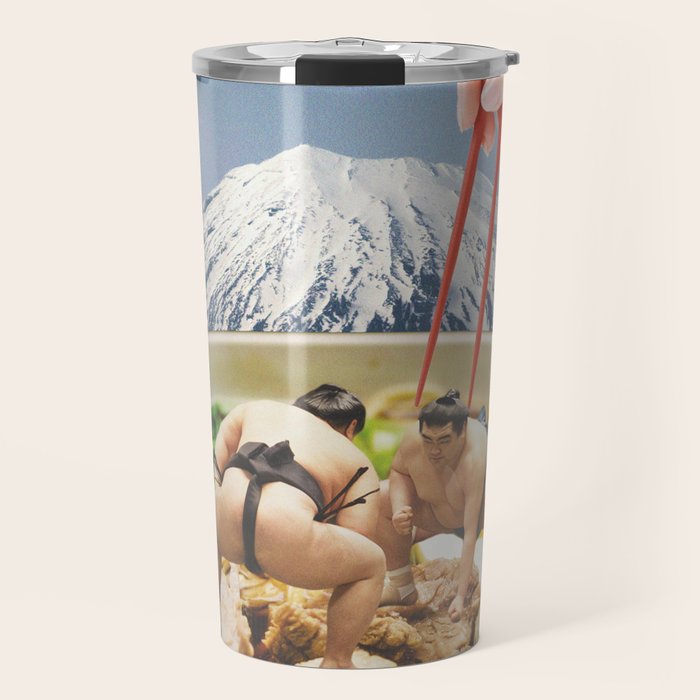 Fuji, Sumo, Ramen // Japan Love Travel Mug Gallery Image 1