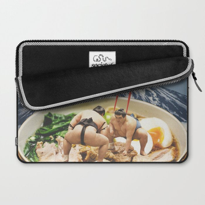 Fuji, Sumo, Ramen // Japan Love Laptop Sleeve Gallery Image 2