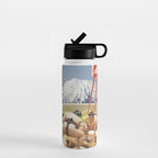 Fuji, Sumo, Ramen // Japan Love Water Bottle Gallery Image 1