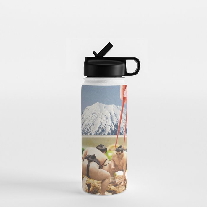 Fuji, Sumo, Ramen // Japan Love Water Bottle Gallery Image 1
