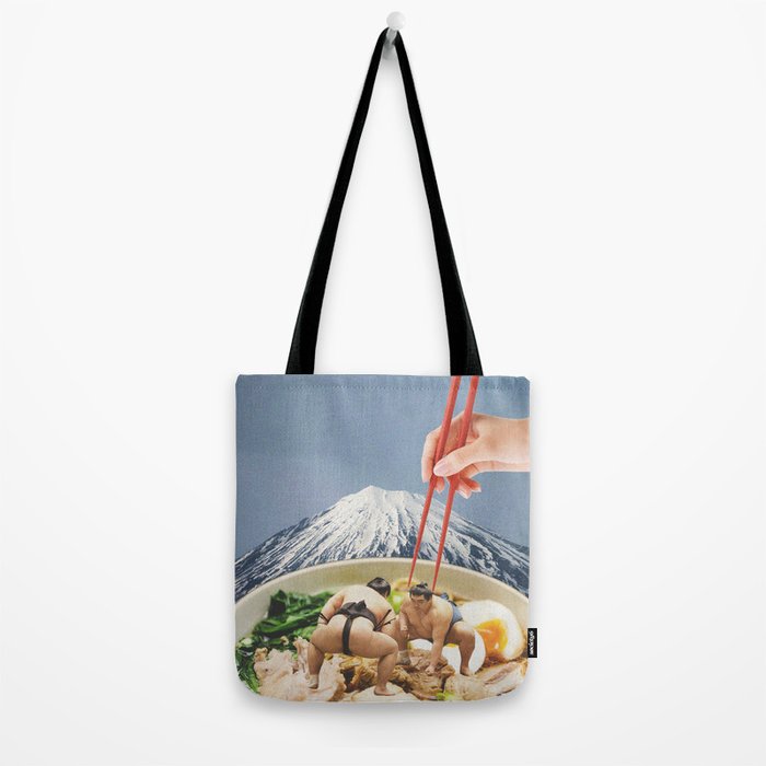 Fuji, Sumo, Ramen // Japan Love Tote Bag Gallery Image 2