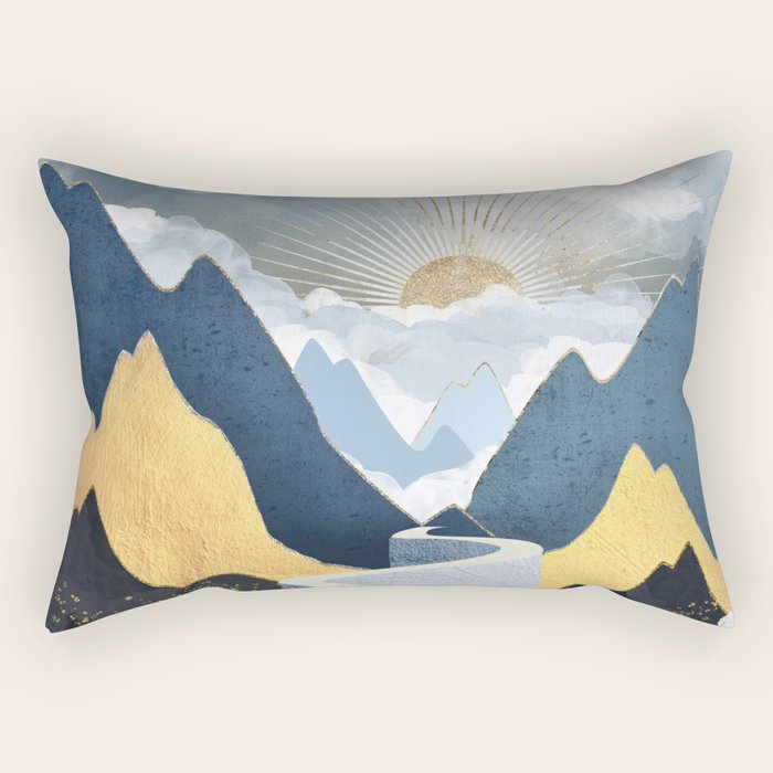 Bright Future II Rectangular Pillow Gallery Image 1