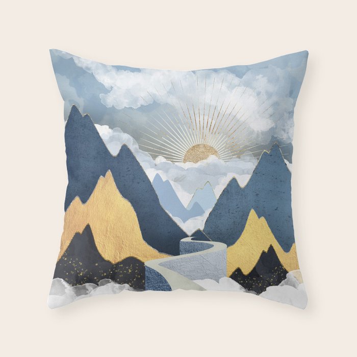 Bright Future II Throw Pillow Gallery Image 6