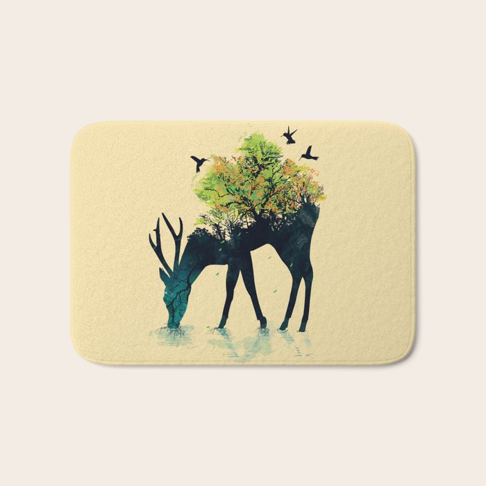 Watering (A Life Into Itself) Bath Mat Gallery Image 1