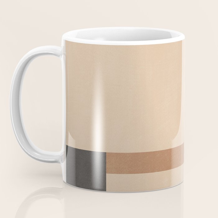Mid Century Abstract Geometric 8 Coffee Mug Gallery Image 3