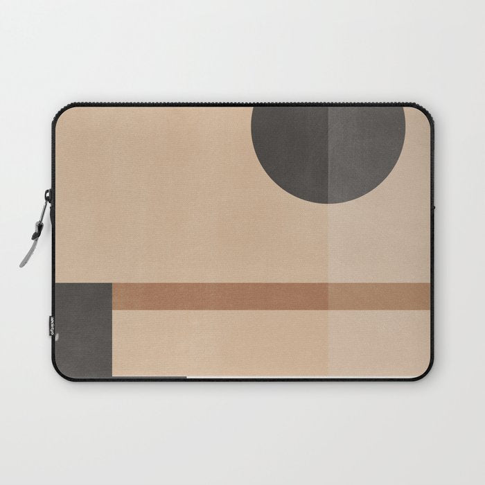 Mid Century Abstract Geometric 8 Laptop Sleeve Gallery Image 1