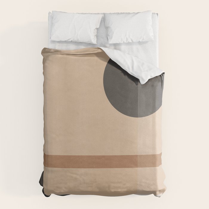 Mid Century Abstract Geometric 8 Duvet Cover Gallery Image 6