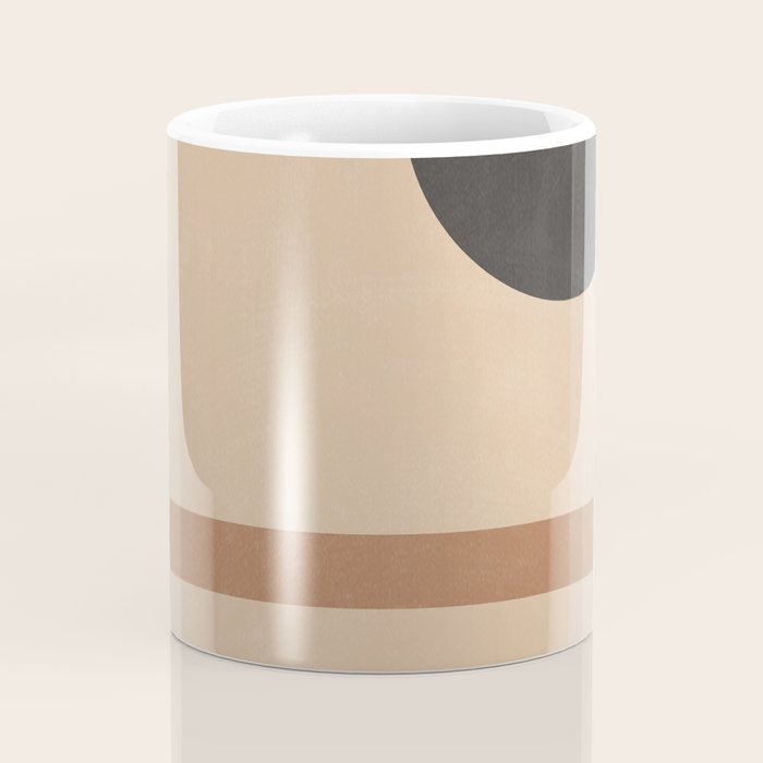 Mid Century Abstract Geometric 8 Coffee Mug Gallery Image 4
