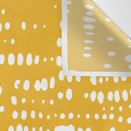 Abstract Spotted Pattern in Yellow Wall Tapestry Gallery Image 3
