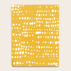 Abstract Spotted Pattern in Yellow Notebook Gallery Image 4