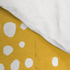 Abstract Spotted Pattern in Yellow Comforter Gallery Image 4