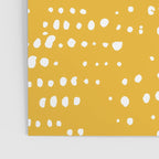 Abstract Spotted Pattern in Yellow Poster Gallery Image 3
