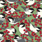 Chickadees & Winterberry Holly Coffee Mug Gallery Image 2