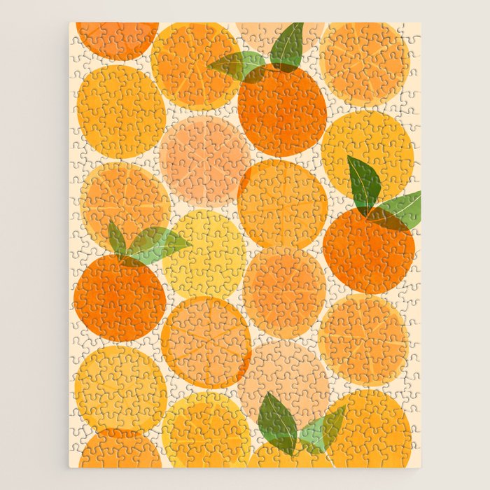Edible Sunshine Tropical Fruit Series Jigsaw Puzzle Gallery Image 1