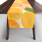 Edible Sunshine Tropical Fruit Series Table Runner Gallery Image 1