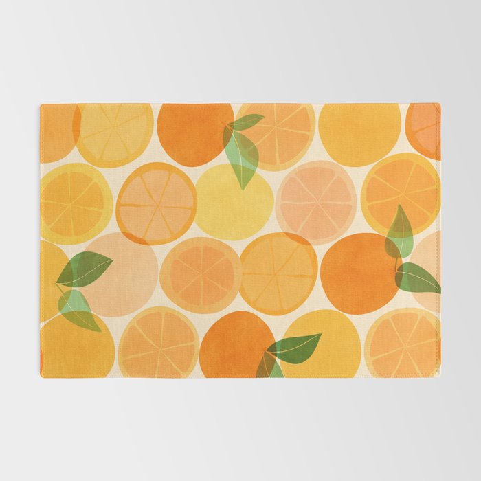 Edible Sunshine Tropical Fruit Series Rug Gallery Image 2