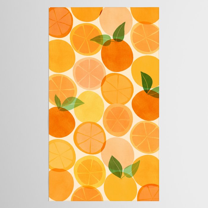 Edible Sunshine Tropical Fruit Series Tablecloth Gallery Image 2