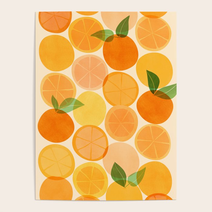 Edible Sunshine Tropical Fruit Series Poster Gallery Image 1