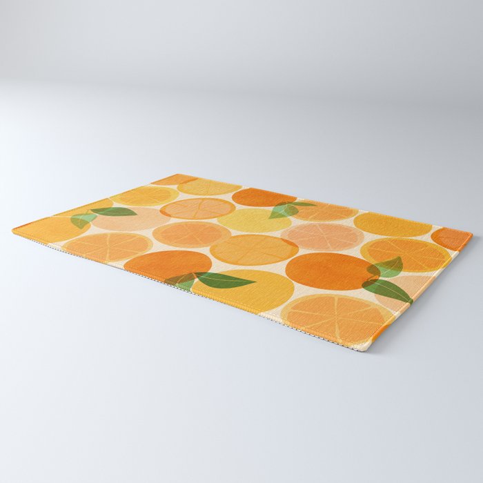 Edible Sunshine Tropical Fruit Series Rug Gallery Image 3