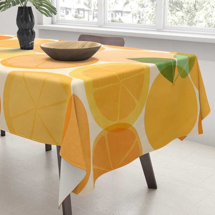 Edible Sunshine Tropical Fruit Series Tablecloth Gallery Image 3
