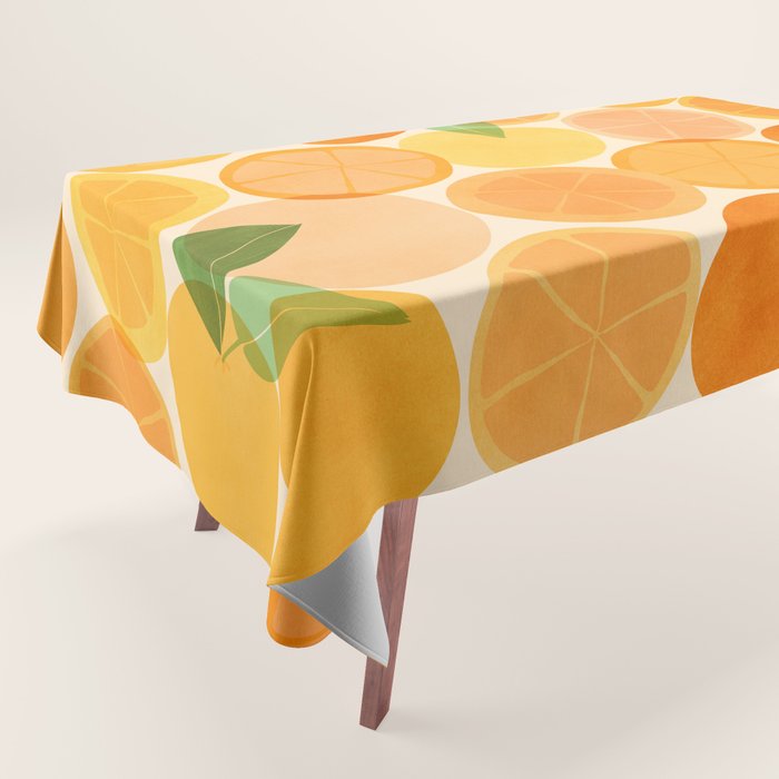 Edible Sunshine Tropical Fruit Series Tablecloth Gallery Image 1
