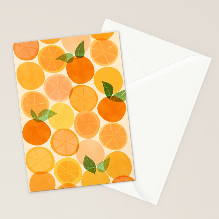 Edible Sunshine Tropical Fruit Series Stationery Card Gallery Image 2