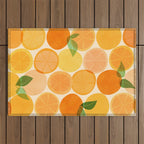 Edible Sunshine Tropical Fruit Series Outdoor Rug Gallery Image 1
