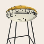 Abstract Minimal Musical Instrument 4 Stool Gallery Image 2