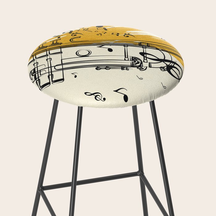 Abstract Minimal Musical Instrument 4 Stool Gallery Image 2