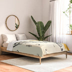 Abstract Minimal Musical Instrument 4 Comforter Gallery Image 2