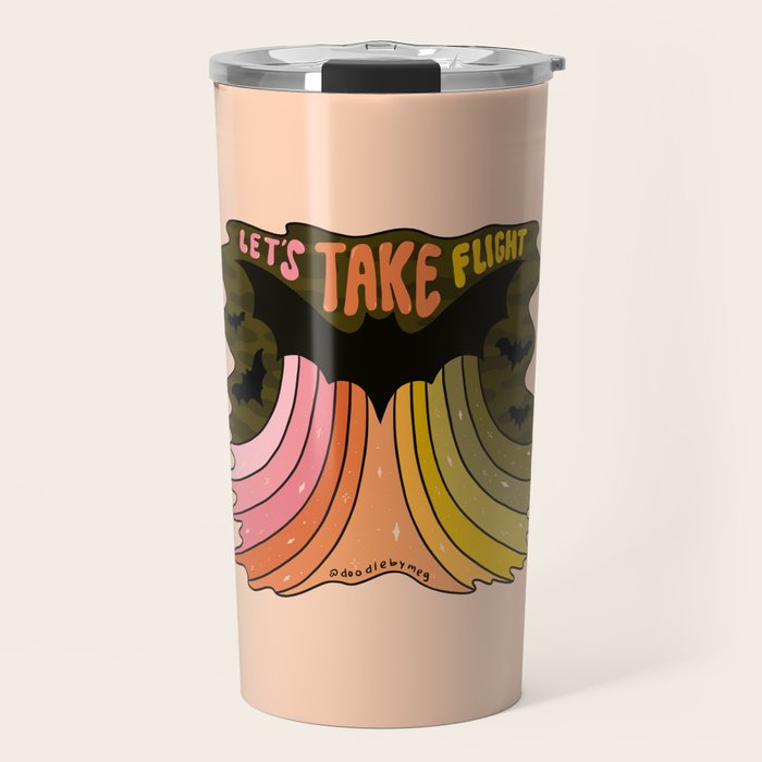 Let's Take Flight Travel Mug Gallery Image 1