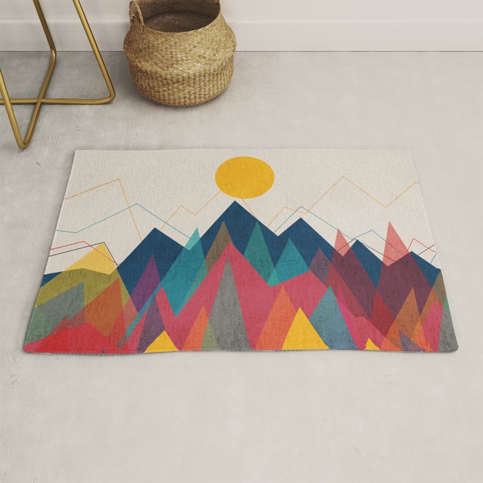 Uphill Battle Rug Gallery Image 1