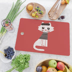 Mark the cat goes to Paris Cutting Board Gallery Image 2