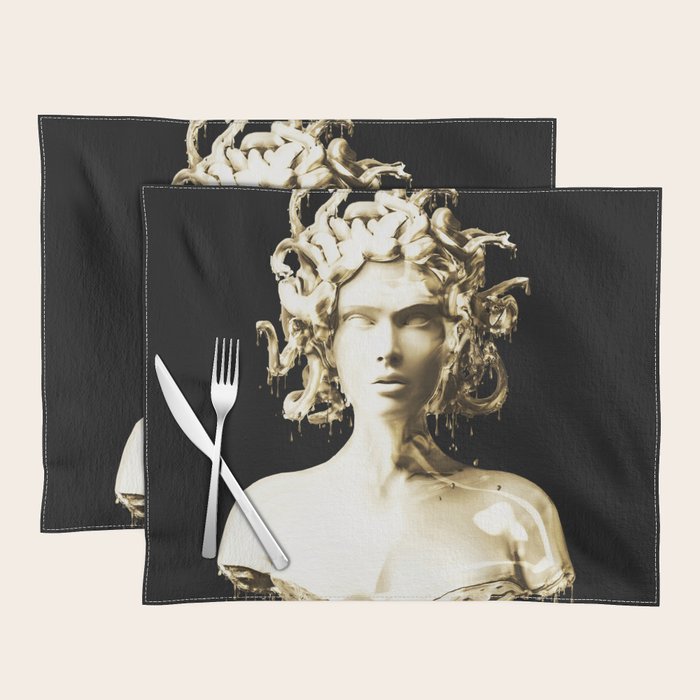 Gold Medusa Placemat Gallery Image 1